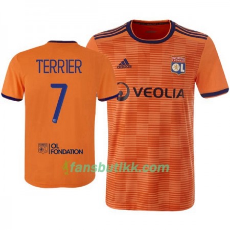 Fotballdrakt Olympique Lyonnais Martin Terrier 7 Tredjetrøye 2018-2019 Kortermet